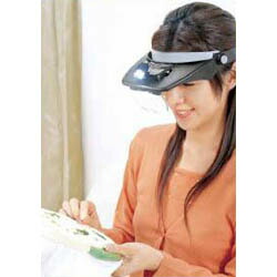 手術用ヘッドライト　1.5倍ルーペ付き s-75127.jpg