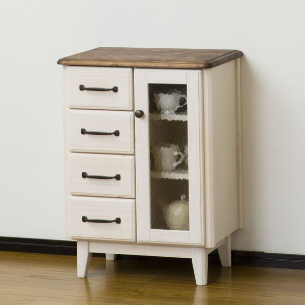 Yutoriseikatsu New Country 50 Cabinet French Country Style