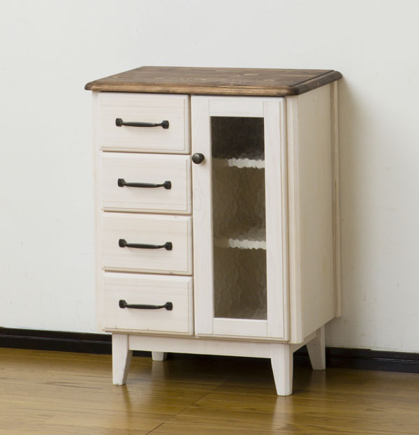 Yutoriseikatsu New Country 50 Cabinet French Country Style