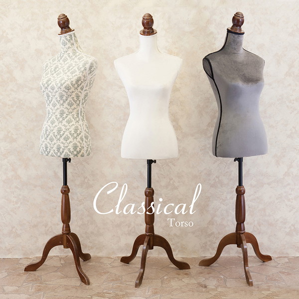 楽天市場】ヴィンテージ レディース トルソー 女性型 ドレスフォーム