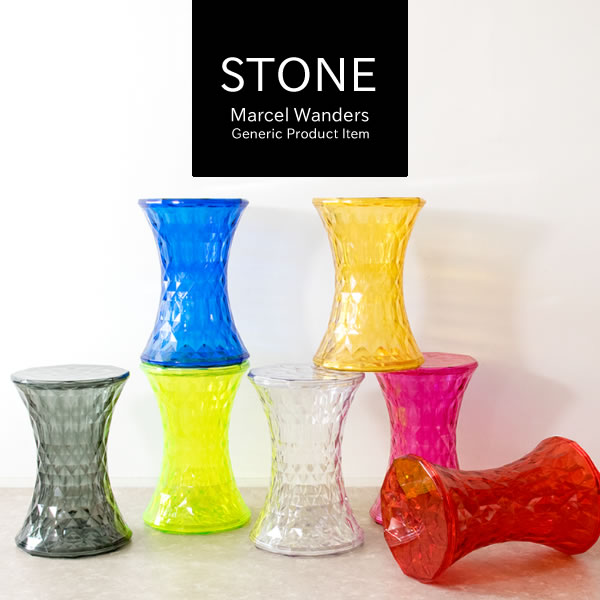 【ランキング獲得】 スツール STONE（ストーン） イス チェア スツール 完成品 CH-H002A リプロダクト商品 イタリアンデザイン ブランド デザイナーズ クリア 透明