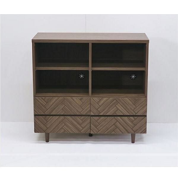 【ランキング獲得】 90キャビネット クレラ MBR インテリア 寝具 収納 収納家具 キャビネット コンソール925301155 キャビネット ブラウン ヘリンボーン柄 清潔感 高級感 エンボス 質感 シリーズ 収納 引き出し|バリュー家具【ゆとり生活研究所】