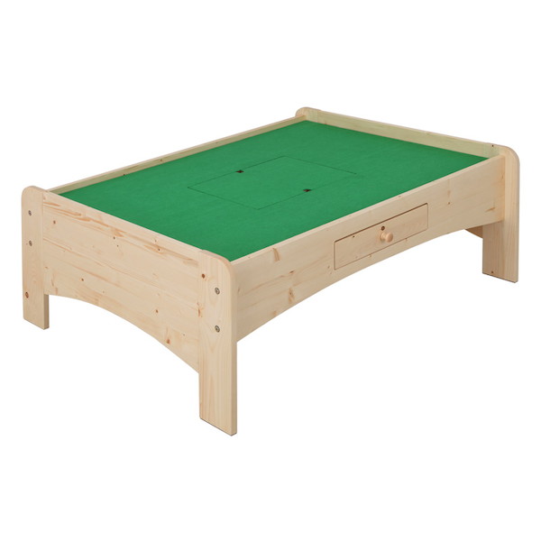 天然木キッズ プレイテーブル 幅120cm 子供部屋用テーブルJJ-120PT 天然木 木製 キッズ プレイテーブル 120cm キッズコーナー テーブル ローテーブル 遊び場 たのしい 子供用 子供部屋 インテリア 安心 安全 家具 木製 おもちゃ収納 子ども キッズ 保育園 幼稚園 遊具｜バリュー家具【ゆとり生活研究所】