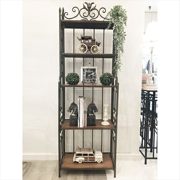 パウダーレース フォーティア シェルフ コベントガーデン アイアン WO