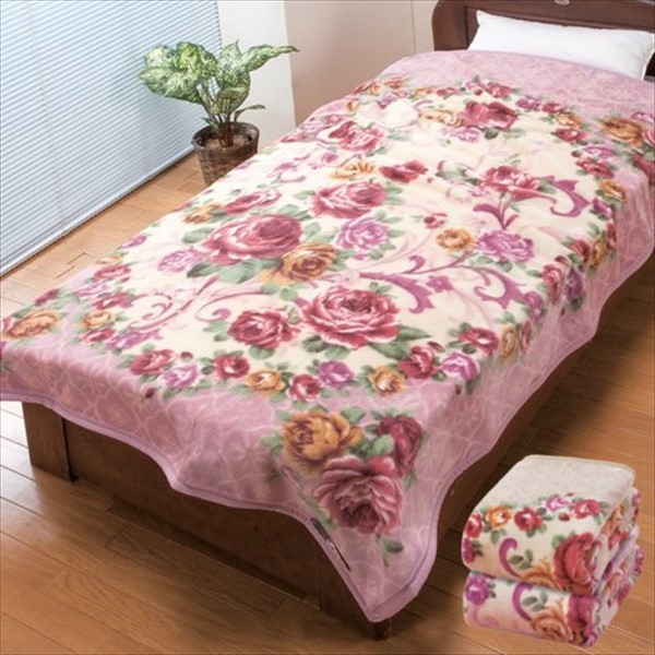 温泉毛布2枚合わせシングルピンク　もこ様 楽天市場】寝具 毛布 ブランケット 温泉毛布(R) 泉大津産アクリル毛布