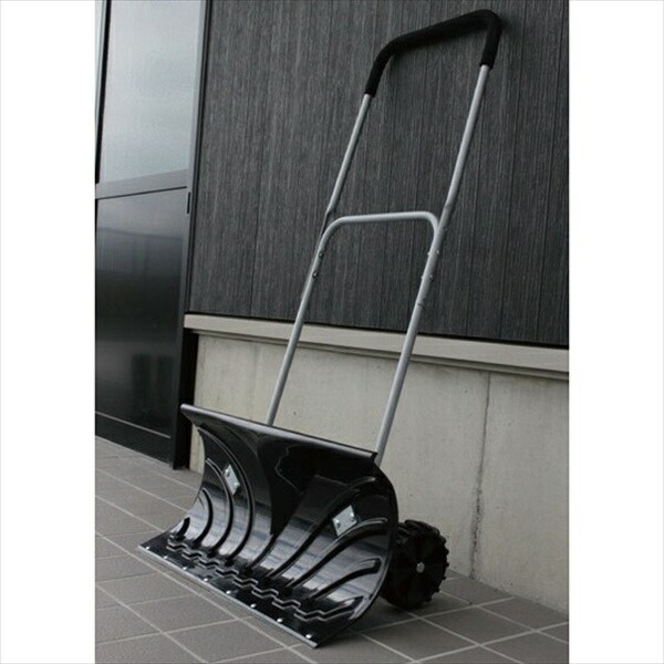 \本日P6倍!300円クーポン/ ガーデニング 農業 除雪用品 スノーショベル ダンプ 大型車輪付きスノープッシャー 楽太郎a31603 FL-3091 a31603 FL-3091 キャスター付 除雪作業 広いシャベル面 効率よく 除雪 かがまない 腰が楽 女性でも簡単 自立|バリュー家具【ゆとり生活研究所】