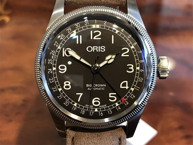 楽天市場】オリス 時計 ビッグクラウン ポインターデイト 36mm 