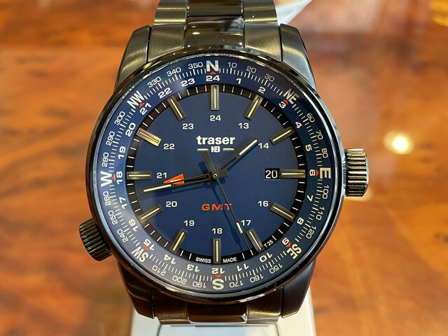 トレーサー腕時計 traser P68 Pathfinder GMT BLUE ( パスファインダーGMT ブルー ) 9031608 メンズ 正規輸入品 優美堂のトレーサー 腕時計は、国内2年保証のついた日本正規品です。 お手続き簡単な分割払いも承ります。