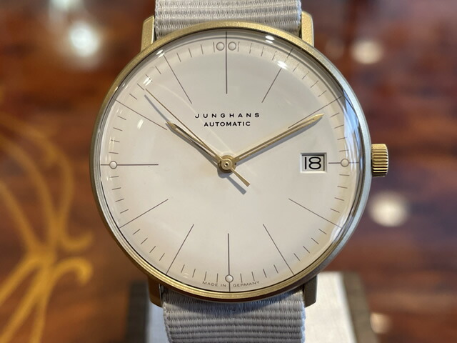 ユンハンス マックスビル バイユンハンス 腕時計 max bill by junghans automatic 34mm マックスビル 自動巻 027 7006 04 正規商品 お手続き簡単な分割払いも承ります
