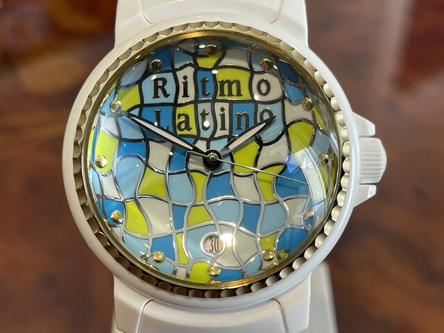 リトモラティーノ 腕時計 CAPRI White Collection MOSAICO カプリ ホワイト コレクション モザイコ 40mm D3MLW95GB メンズ 送料代引き手数料無料優美堂はリトモラティーノの正規販売店です