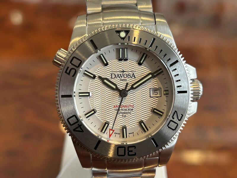 ダボサ 腕時計 DAVOSA Argonautic lumis アルゴノーティック ルミス 161.529.10 ステンレス メンズ 42.5mm 正規輸入品 9827075｜ｅ-優美堂店