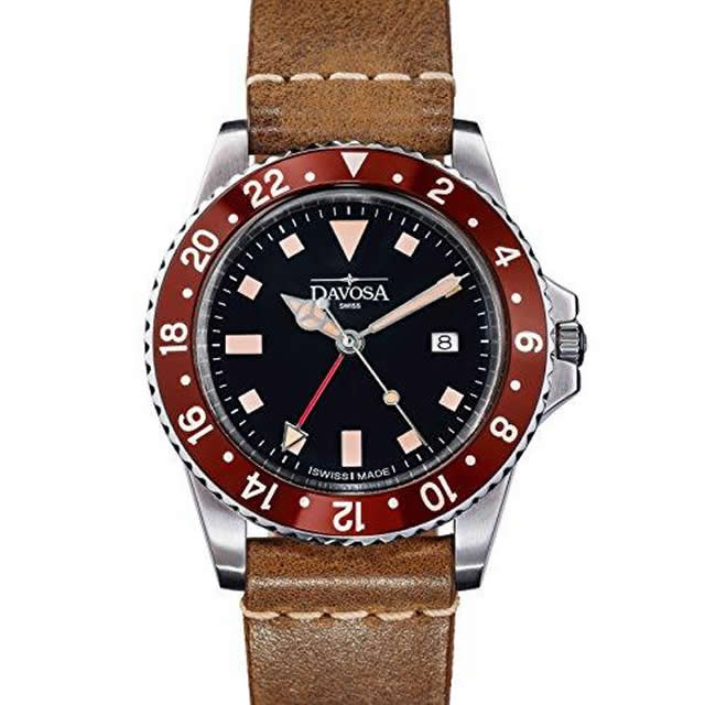ダボサ ウォッチ DAVOSA Ternos Vintage テルノス ヴィンテージ ダイバー 石英 レザーストラップ 蓄電池式 ウォッチ 162.500.65 39粍 置き目インポート品 9827090 お操作手順飾り気の無いな分割払いも承ります。月づきのお払い渡し途中で一括払いもどすする物ごとも出来ますのでご楽になることください。