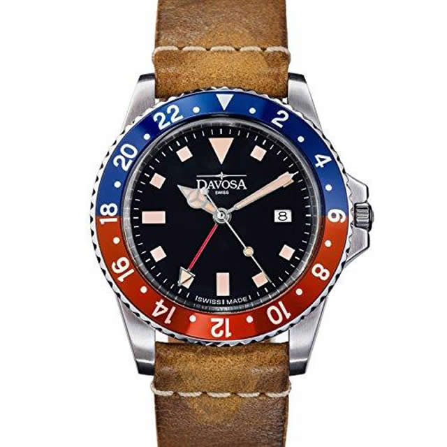 ダボサ ウォッチ DAVOSA Ternos Vintage テルノス ヴィンテージ ダイバー 石英 レザーストラップ 蓄電池式 ウォッチ 162.500.95 39粍 置き目インポート品 9827089 お操作手順飾り気の無いな分割払いも承ります。月づきのお払い渡し途中で一括払いもどすする物ごとも出来ますのでご楽になることください。