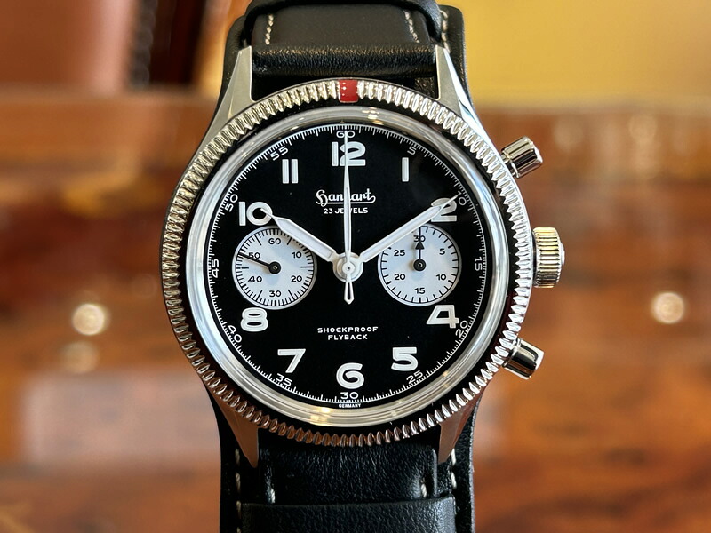 ハンハルト hanhart H721.211-7010 PIONEER 417ES Flyback Reverse Panda 42 パイオニア 417ES フライバック リバースパンダ 42mm