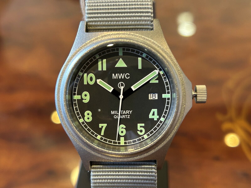 MWC ミリタリー ウォッチ カンパニー 40mm メンズ 腕時計 G10PB|e-優美堂店