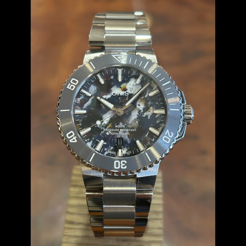 楽天市場】スイス製ORIS オリス AQUIS アクイスデイト ウォーター