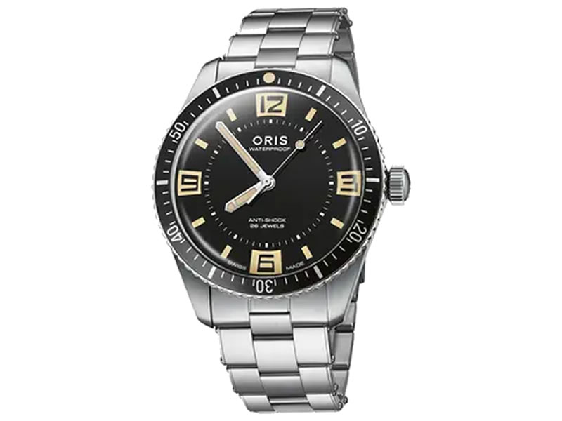 ORIS ダイバーズ65デイト 01 733 7707 4356 40mm Divers Sixty-Five Date - 01 733 7707 4356-07 8 20 17 | Oris