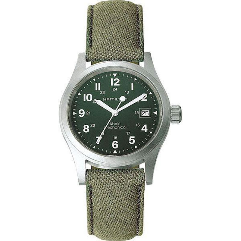 楽天市場】HAMILTON ハミルトン H693190 カーキフィールド 33mm