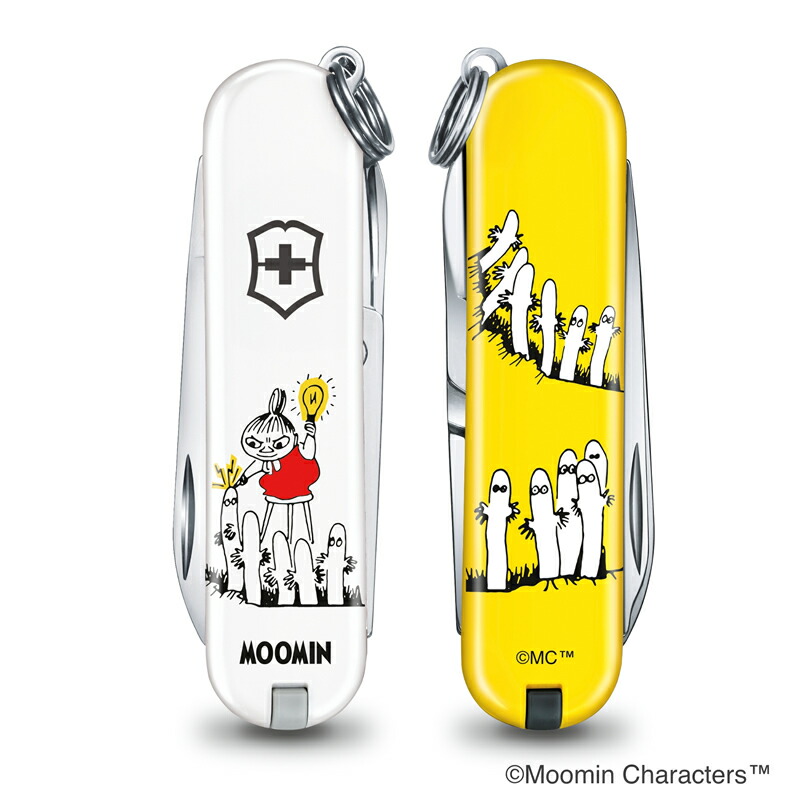 VICTORINOX ビクトリノックス ムーミン コレクション クラシック SD リトルミイライト 多機能 ナイフ 防災グッズ ギフト プレゼント 登山 ハイキング キャンプ 7機能を搭載したスイス製マルチツール 小型 コンパクト 十徳ナイフ 【国内正規品】【あす楽】画像