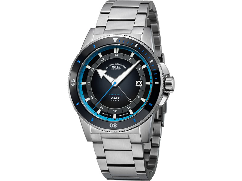 ミューレグラスヒュッテ 腕時計 Sportivo Travel GMT スポーティヴォ トラベル GMT M1-52-13-MB 正規代理店商品 送料無料 242,550円