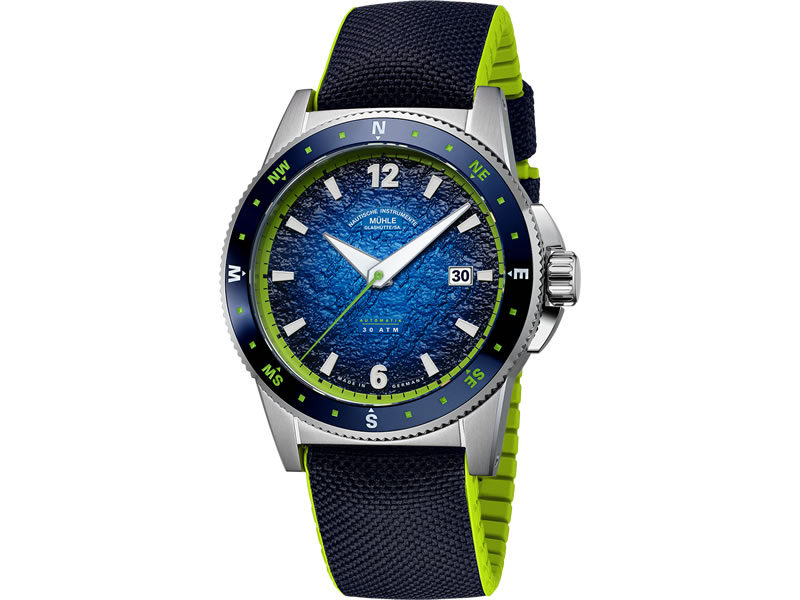 ミューレグラスヒュッテ 腕時計 Sportivo Compass Date スポーティヴォ コンパス デイト M1-52-22-CK 正規代理店商品 送料無料｜ｅ-優美堂店