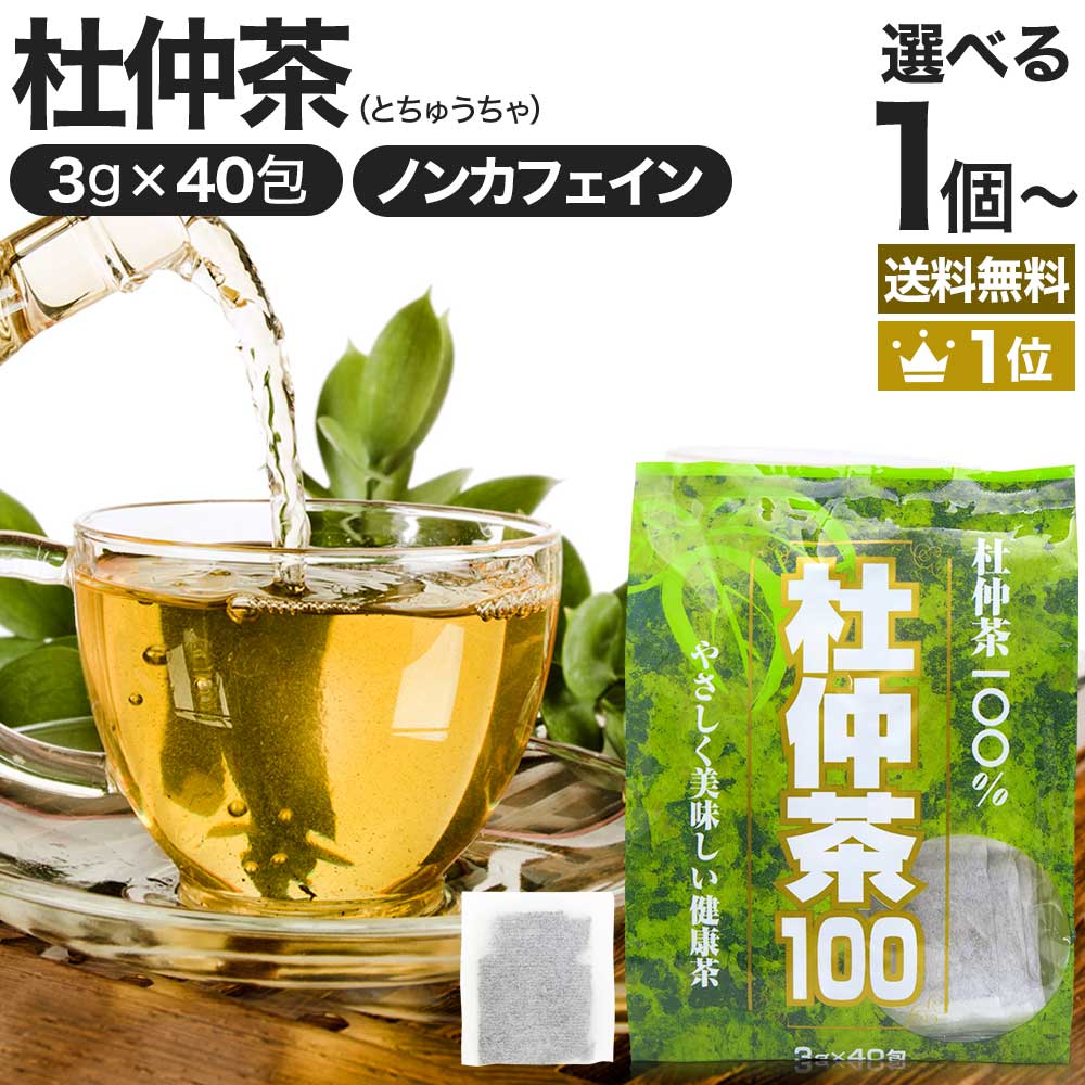 杜仲茶100袋タイプ 3g×40包 送料無料 宅配便 | 杜仲茶 とちゅう茶 茶葉 ティーパック ティーバッグ ダイエット ダイエット食品 ハーブティー 無添加 100% ノンカフェイン カフェインレス デカフェ お茶 おすすめ|健康食品と馬油専門店 ユウキ製薬