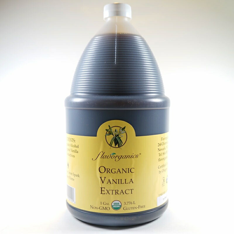 バニラエキストラクト(業務用）3.776L★海外有機認証品（ＵＳＤＡ認定）（無農薬・無添加）