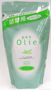 無添加シャンプーパックス詰替オリーシャンプー500ml (消費税10%)