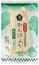 楽天市場 無添加 無漂白かんぴょう４０ｇ ４個までネコポス便可 天日干し 国内産100 栃木県産 有機家