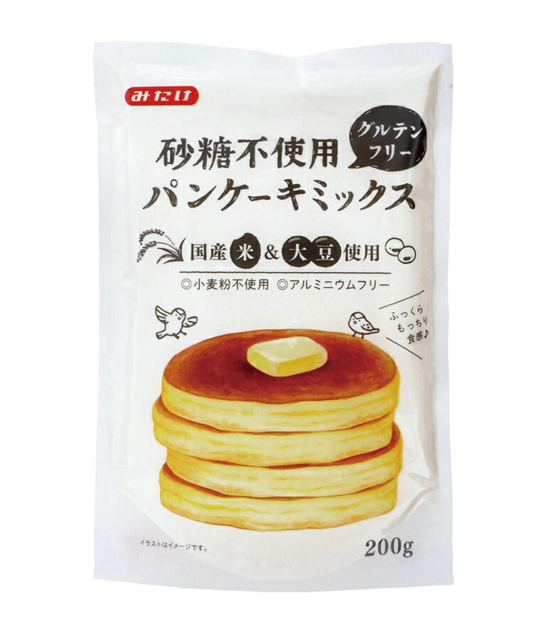 楽天市場】無添加 ホットケーキミックス・砂糖入り ４００ｇ☆岐阜県産小麦使用☆1個までネコポス便可☆ムソー : 有機家