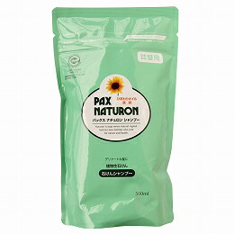 無添加シャンプーパックスナチュロンシャンプー詰め替え用 ５００ｍｌ (消費税10%)