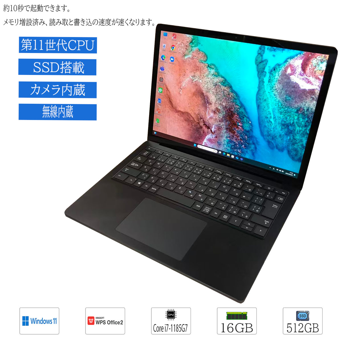 楽天市場】Microsoft Surface Laptop 4 第11世代 Core-i7 1185G7 16GB