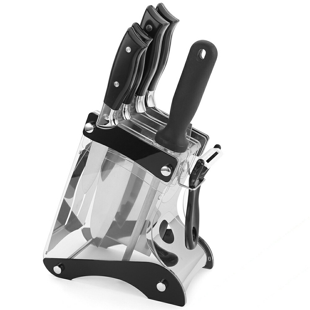 楽天市場】包丁立て ナイフスタンド 天然 竹製 自然素材 清潔 乾燥し