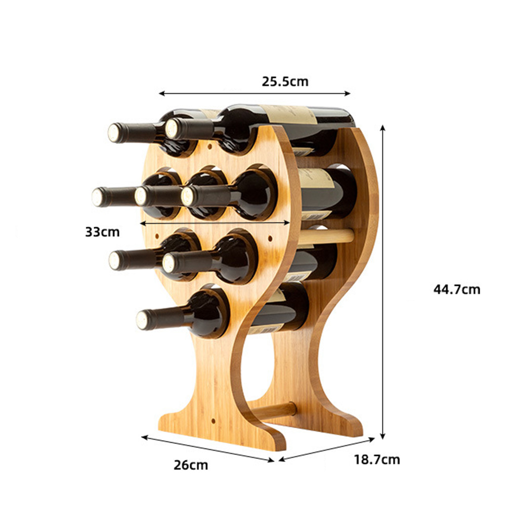 格安激安 木製 ワインラック ワインホルダー 収納 ワイン シャンパン ボトル ウッド ケース スタンド インテリア fucoa.cl