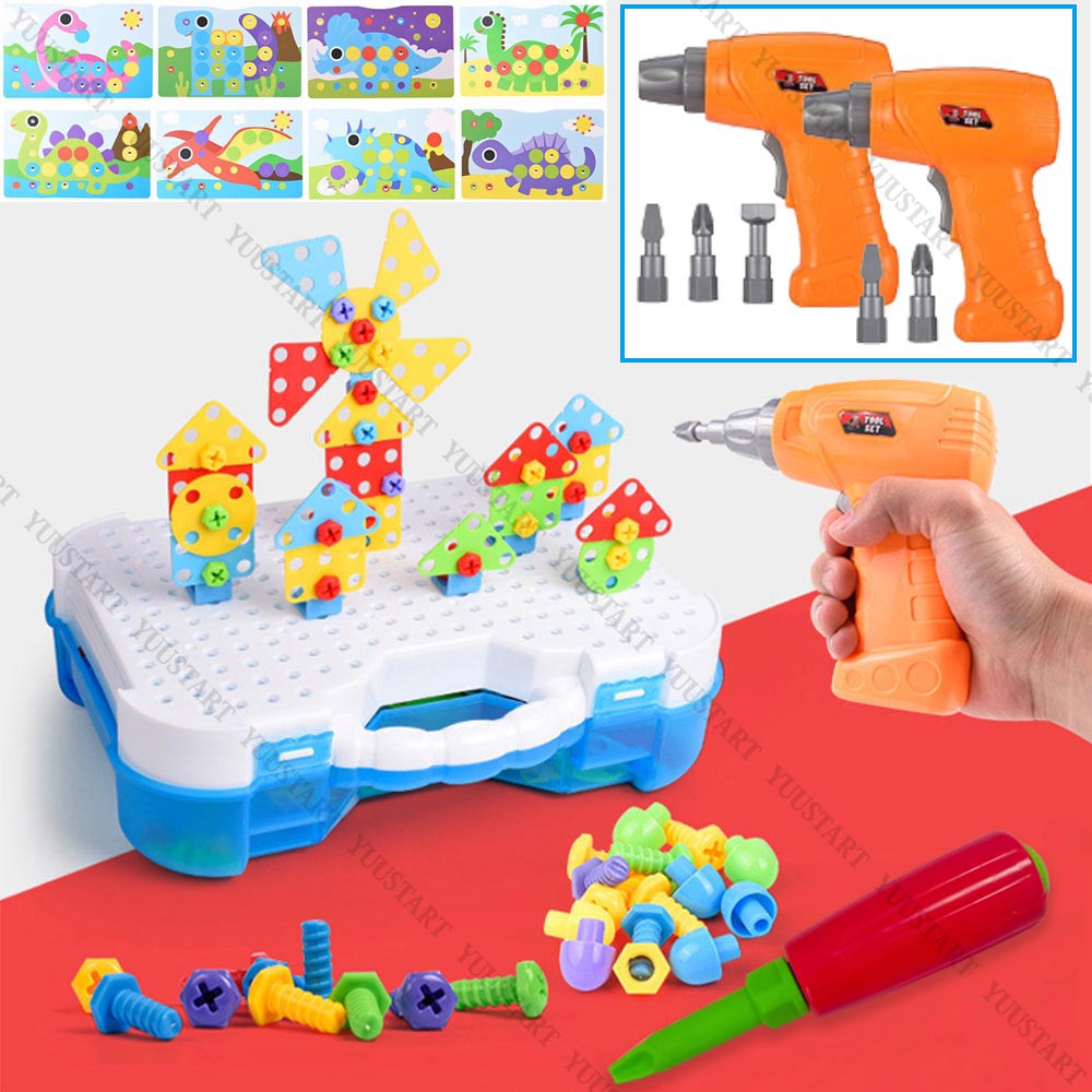 楽天市場】【限定30日まで P3倍】】電動 ドリル 2個！おもちゃ