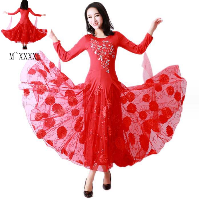 【楽天市場】ダンスウェア ワルツ 社交ダンスドレス モダンドレス 高級感 スタンダードドレス パーティー 舞台 ステージ衣装 ゴージャス