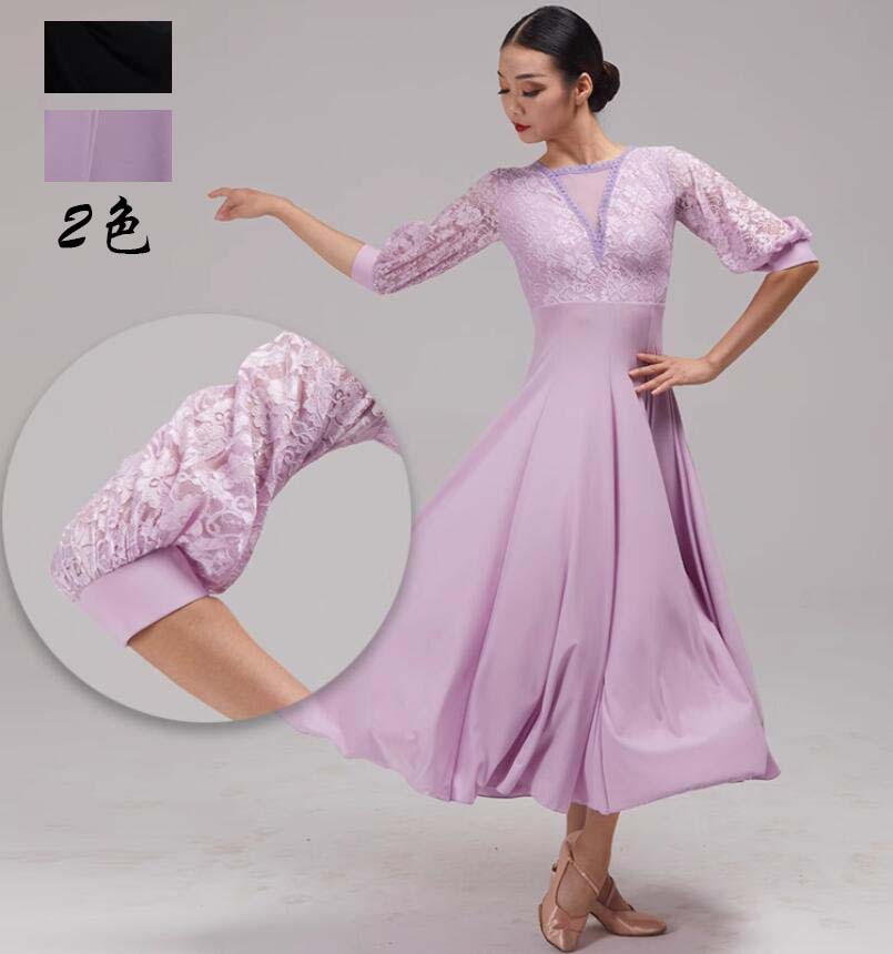 楽天市場】大きい裾 ステージ衣装 スタンダードドレス 競技用のドレス