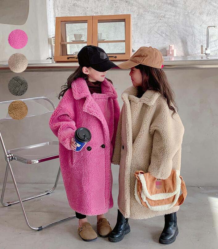 コート キッズファッション 毛皮 厚手 子供服 送料無料 上着 キッズ ベビー 韓国風 長袖 トップス ジャケット 洋服 キッズ服 ジュニア 女の子 フォーマル 冬物 イベント フェイクファー アウター 女児 子供用 子ども服 暖かい 防寒 シンプル 保温 防風 誕生日 kids 90~160cm