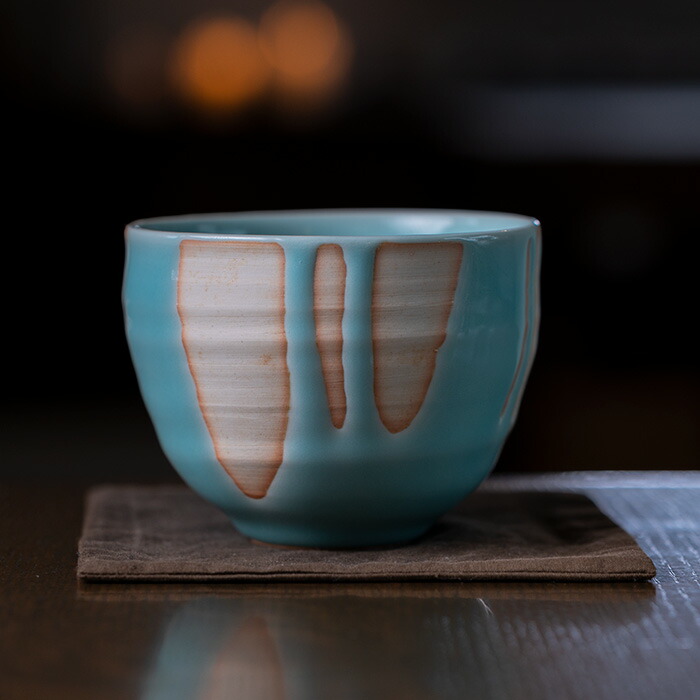 青白磁抹茶茶椀（IH-053）　　作家「市川博一」 55,200円