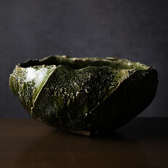 楽天市場】送料無料 厳かな風格 魅せる伝統器〈 白丹波窯変 葉(南天