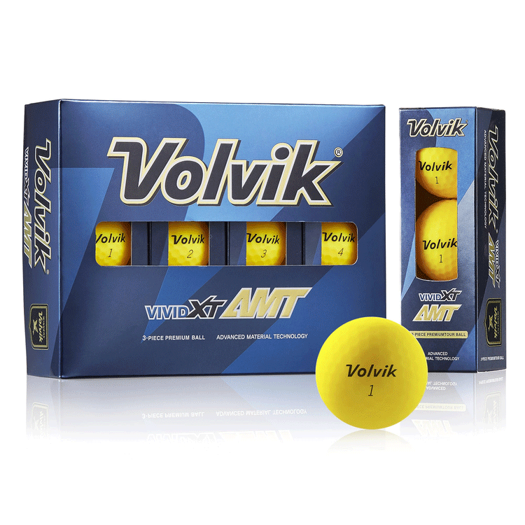 2022 ボルビック Volvik VIVID 22 オレンジ 1ダース