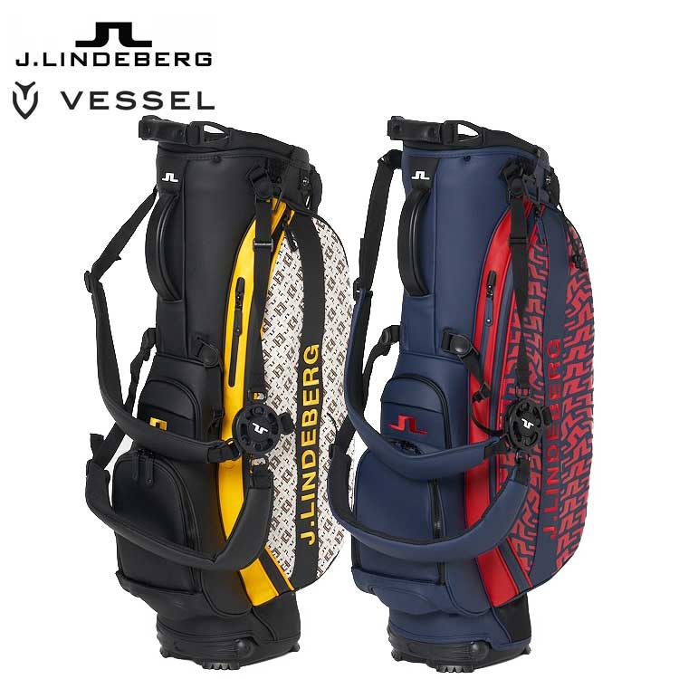 楽天市場】J.LINDEBERG × VESSEL ゴルフ キャディバッグ 10型 073 