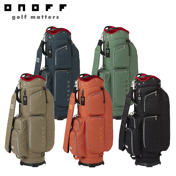 2022新生活 新品 ONOFF オノフ キャディバッグ OB0422 グリーン