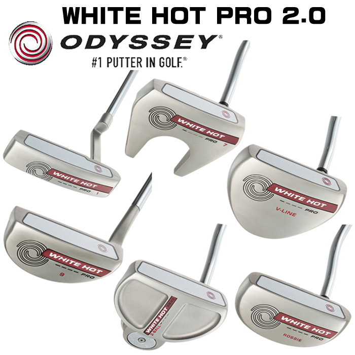 日本正規品 オデッセイ ホワイト ホット プロ 2.0 パター　WHITE HOT PRO 2.0