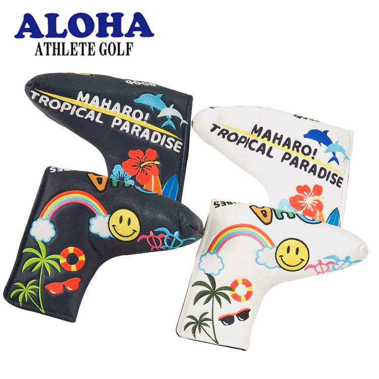 ALOHA ピン型 パター用ヘッドカバー ALH-PCP 格安店