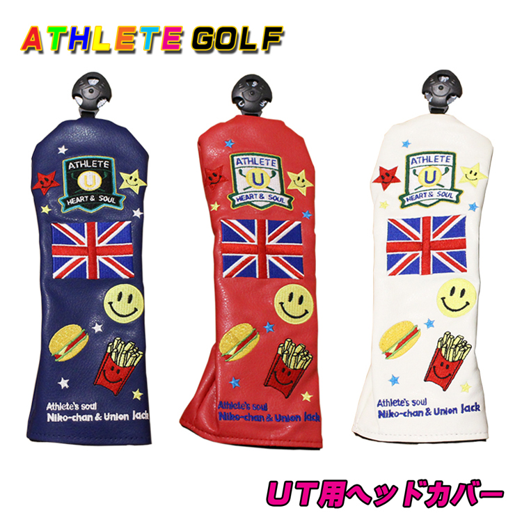 正規品販売! ＡＴＨＬＥＴＥ ＧＯＬＦ ヘッドカバー ユーティリティ用 クラシック キャットハンドタイプ www.turbonetce.com.br