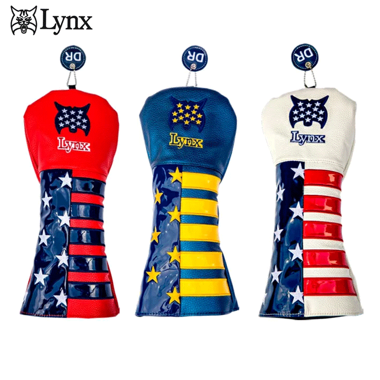 Lynx ゴルフバッグ LXCB-66 レッド 星条旗デザイン Lynx ゴルフバッグ LXCB-66 レッド 星条旗デザイン ゴルフ