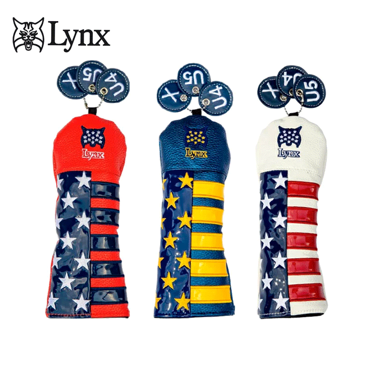 ★ウ゛ィンテージ★リンクス★Lynx USA TOUR★3点式★ゴルフバック★ 楽天市場】[バラ売] Lynx リンクス ゴルフ 【左用】 SILVER CAT