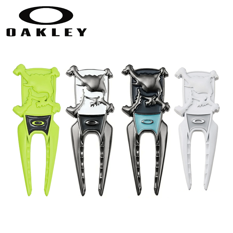 新品】 REPAIR オークリー グリーンフォーク ゴルフ 4.0 DIVOD SKULL ラウンド用品・小物