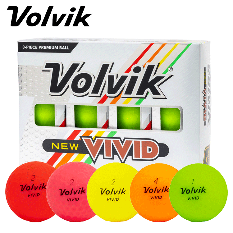 楽天市場】Volvik VIVD XT AMT 1ダース（12球）【VOLVIK】【AMT 